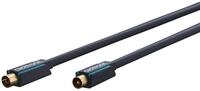 Clicktronic - Koaxialkabel, Premium-kabel Koaxial-stecker Koaxial-kupplung 3,0 M 95