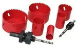 M44100 Lochs&auml;gen-set 8teilig 1 St. - Br&uuml;der Mannesmann