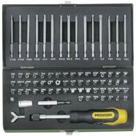Proxxon - Super-sicherheits- Und Spezialbitsatz, 1/4', 75-tlg.