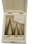 Br&uuml;der Mannesmann - M54603 Stufenbohrer-set 3teilig 1 St.
