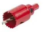 Bi-metall-lochs&auml;ge &Oslash;35 Inkl. Schaft & Bohrer - 5467000 - Wolfcraft