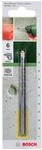 Accessories 2609256903 Beton-spiralbohrer 6 Mm Gesamtl&auml;nge 100 Mm Sds-quick 1 St. -