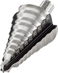 Wolfcraft - Stufenbohrer Hss, Rundschaft S=10mm &Oslash;8-35mm - 2585000