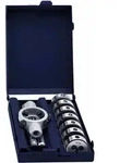 Exact - 70418 Schneideisensatz 8teilig Hss Metrisch M3, M4, M5, M6, M8, M10, M12
