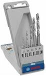 Bosch - Accessories 2608595525 Holz-spiralbohrer-set 5teilig 2 Mm, 3 Mm, 4 Mm, 5 Mm,