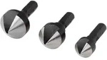 Wolfcraft - 2584000 Kegelsenker-set 3teilig 12 Mm, 16 Mm, 19 Mm Werkzeugstahl 1/4'