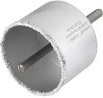Wolfcraft - Bohrkranz &Oslash; 83 Mm Hartmetall Inkl. Schaft Und Bohrer Ersatzakkus &