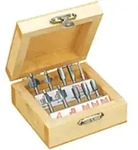 Hss-holz-profilfr&auml;serset (10-teilig) - 29020 - Proxxon