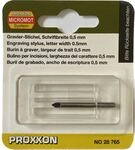 Vollhartmetall-gravier-stichel, Schriftbreite 0,5 Mm - 28765 - Proxxon