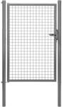 Wellengitter-einzeltor, Zinkp.ant.met.kst.b., B Mitte-mitte Pf.1000mmh1500mm -