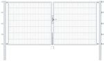 Alberts - Doppeltor Flexo, Feuerverzinkt, Lichte Bxh3000x1400, Pf80x80/2100mm