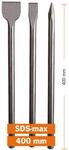 Projahn - Mei&szlig;el Satz Sds-max Eco, 3-teilig, Spitzmei&szlig;el, Flachmei&szlig;el, Spatmei&szlig;el