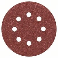 5x Schleifblatt C430 Expert For Wood 8 L&ouml;cher Klett 125 Mm K80 - 2608605642 - Bosch