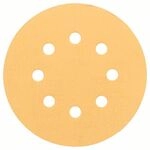 Schleifblatt C470 F&uuml;r Exzenterschleifer, 125 Mm, 120, 8 L&ouml;cher, Klett,...