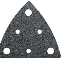 Schleifbl&auml;tter Korn 40, 35 St&uuml;ck (80 Mm, Gelocht, Korund-schleifk&auml;rner) -...