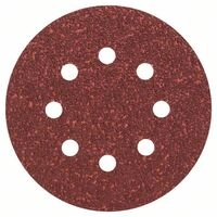 5x Schleifblatt C430 Expert For Wood 8 L&ouml;cher Klett 125 Mm K40 - 2608605640 - Bosch