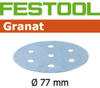 Schleifscheibe stf d 77/6 P1200 GR/50 Granat – 498931 - Festool