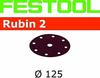 Schleifscheibe stf D125/8 P180 RU2/50 Rubin 2 – 499099 - Festool
