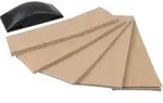 Handschleifer-set 7 X 21 Cm Ma&szlig; 70 X1 30 Mm, K 40,60,80,100,120 Schleifpapier &