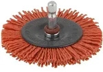 Schleifb&uuml;rste &Oslash; 100 Mm Nylon Schaft &Oslash; 6 Mm Bohrmaschinenaufs&auml;tze - Wolfcraft