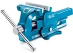 Schraubstock 140 Mm + Wechselbacken, Amboss, Spannweite 200 Mm, Werkbank - Heuer