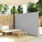 Ausziehbare Seitenmarkise 160x300 Cm Grau - Vidaxl