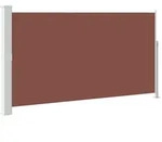 Ausziehbare Seitenmarkise 160x300 Cm Braun Vidaxl
