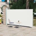Seitenmarkise 160x300 Cm Cremewei&szlig; Vidaxl