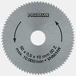 Proxxon - Kreiss&auml;geblatt, Hartmetall (vollmaterial), 50 Mm (80 Z&auml;hne) - 28011
