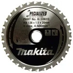 B-47008 Specialized Tct-kreiss&auml;geblatt 150 X 20 Mm, 52 Z&auml;hne, Metall - Makita
