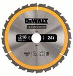 Station&auml;res Kreiss&auml;geblatt &Oslash;216mm 24 Z&auml;hne Dewalt Dt1952-qz