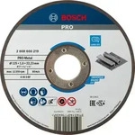 Bosch - Pro Metal Trennscheibe 125 X 1,6 X 22,23 Mm - 2608600219
