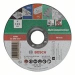 Bosch Trennscheibe Gerade Multi Construction D= 115 Mm - 2609256306