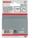 1.000x Feindrahtklammer Typ 53, 11,4 X 0,74 X 12 Mm - 1609200367 - Bosch