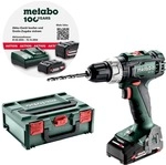 Metabo - Akku-bohrschrauber Bs18l Im Set Mit 2x 2,0 Ah Akkus, Ladeger&auml;t Und Koffer