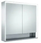 Keuco Royal Lumos Spiegelschrank Wandvorbau 2-t&uuml;rig, Kurze T&uuml;r,