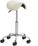 Arbeitshocker Reno Kunstleder Creme