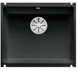 Blanco Subline 500 - Keramiksp&uuml;le, 54x46 Cm, Schwarz 523740