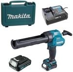 Akku-kartuschenpistole 12v Cg100dsyex Mit 2x 1,5 Ah Akkus + Lader In Koffer - Makita