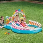 Aufblasbarer Spielplatz S&uuml;&szlig;igkeiten Intex