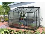 Vitavia - Anlehn-gew&auml;chshaus 'ida 6500', Schwarz, 6,5 M2, 4 Mm Hkp