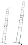 Krause Corda Alu Schiebeleiter Anlegeleiter 2 X 11 Tritte 5,3m 2-teilig Leiter