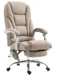 B&uuml;rostuhl Pacific Stoff Mit Massagefunktion Taupe