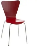 Besucherstuhl Calisto Rot