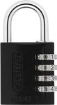 Zahlenschloss 145/40 Schwarz Lock-tag - Abus