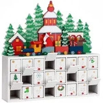 Spielwerk&reg; Adventskalender Zum Selbstbef&uuml;llen 24 T&uuml;rchen Nachhaltig