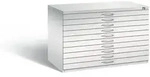 C+p Flachablageschrank F&uuml;r Formate Bis Din A0, 5 Schubladen, H420xb1350xt960mm...