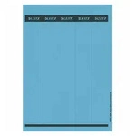 Ordnerr&uuml;ckenetikett Schmal/lang 39 X 285 Mm (b X H) Selbstklebend Mit Griffloch Blau