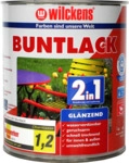 Wilckens Buntlack 2in1 Ral9001 Cremewei&szlig; Gl&auml;nzend 0,75l 10490100050