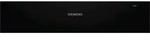 W&auml;rmeschublade 14cm Schwarz / Edelstahl Siemens Bi510cnr0